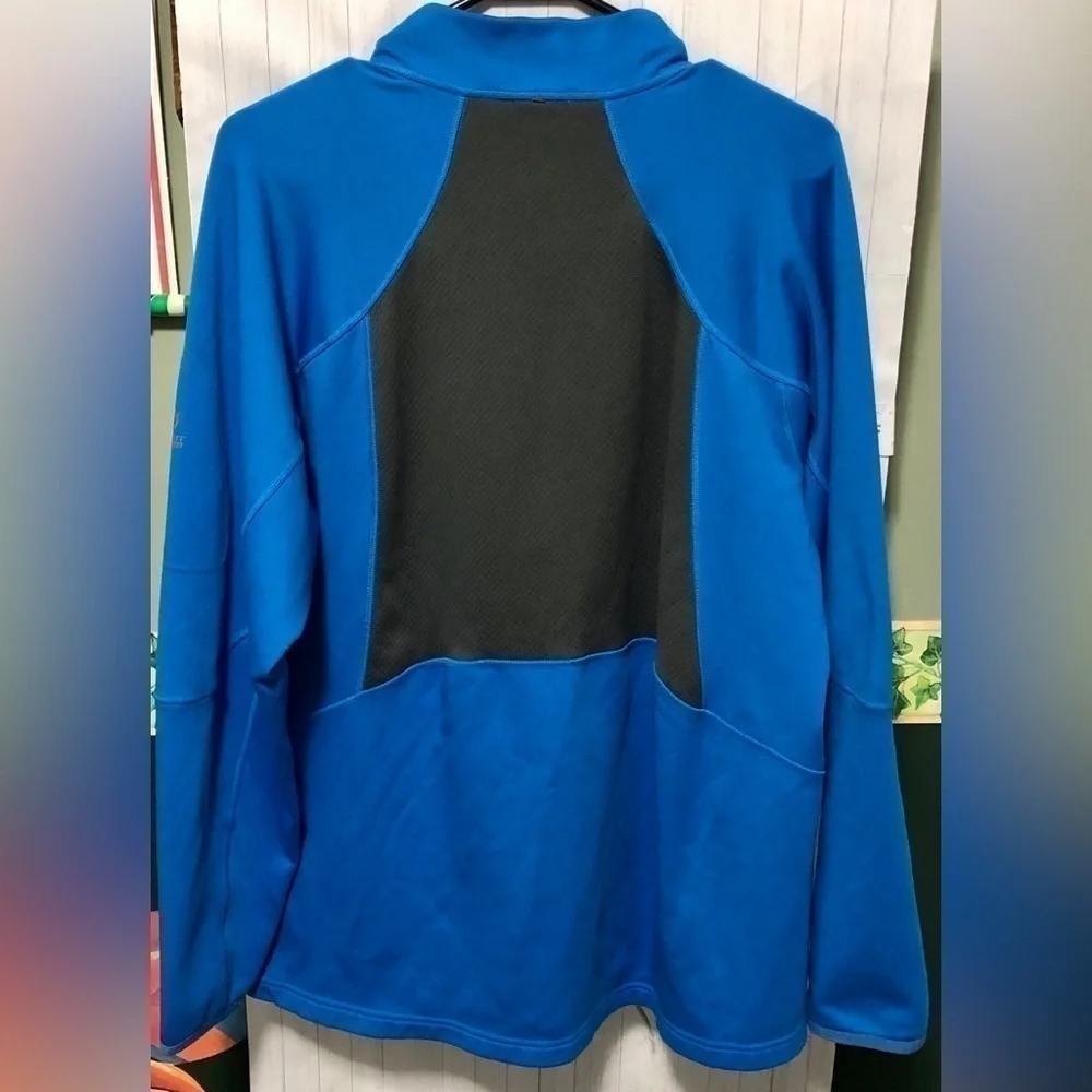 ☄️North Face Blue Gray Flight Series Half Zip Jacket